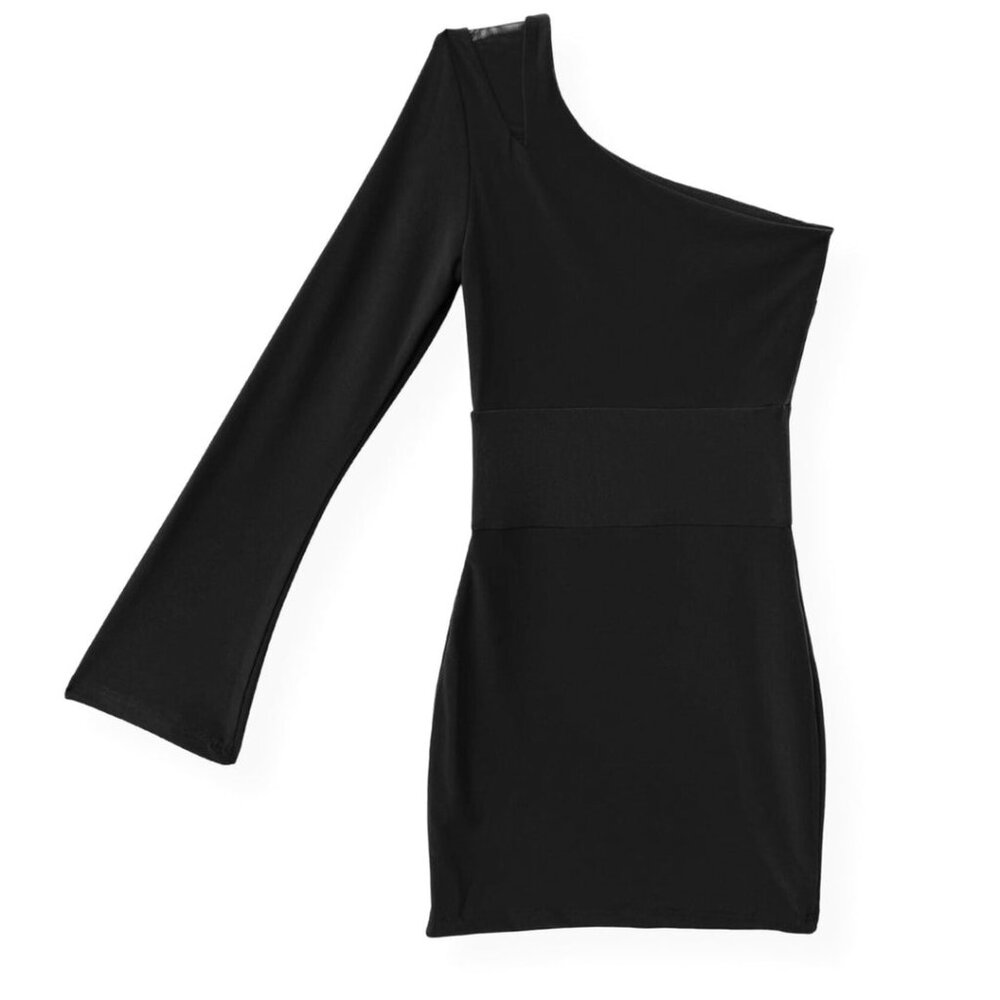 NWT Katie J NYC Lauren Dress in Black